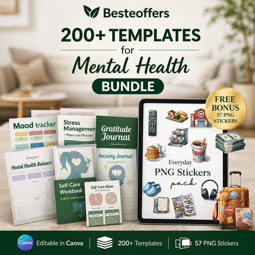 Mental Health Canva Bundle